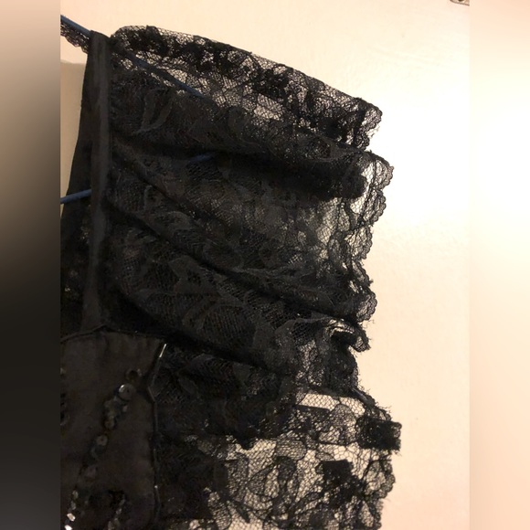 Vintage 80s Frilly Dress - Picture 3 of 6